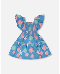 Deux par Big Girls Crinkle Jersey Dress