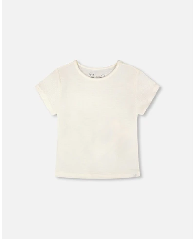 Deux par Toddler Girls Crinkle Jersey T-Shirt