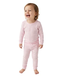 Motette Toddler Girls Ballet Stripe Pajama Set