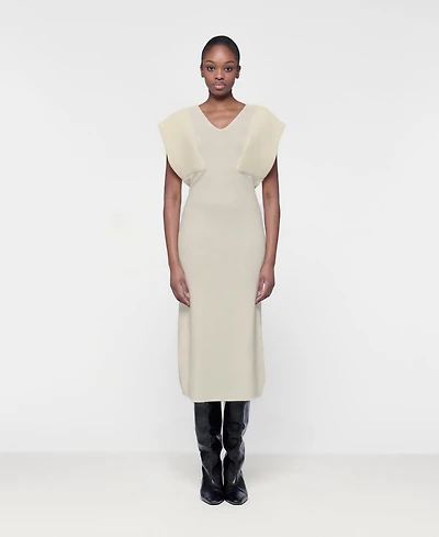 Leem Women's Ribbed Maxi Knit Dress