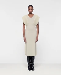 Leem Women's Ribbed Maxi Knit Dress