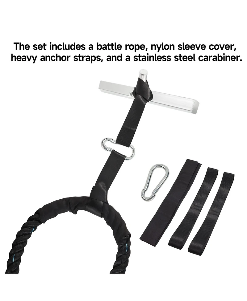 Gse Games & Sports Expert 2" Diameter Battle Rope