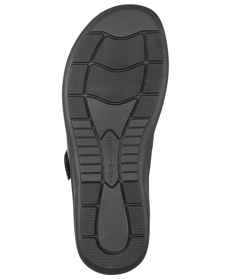 Easy Spirit Women's Waylin Strappy Flat Slip-On Sandals