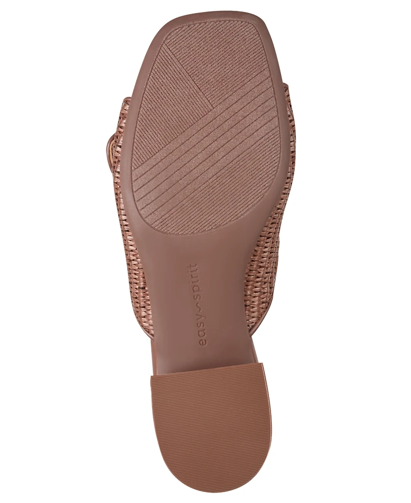 Easy Spirit Women's Rosalind eFlex Woven Slip-On Sandals