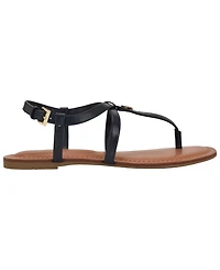 Tommy Hilfiger Women's Lohian Strappy Flat Thong Sandals