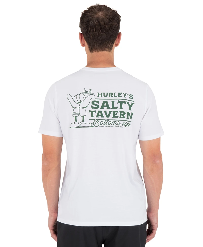 Hurley Men's Salty Tavern Short-Sleeve T-Shirt