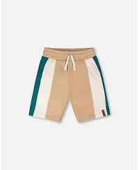 Deux par Toddler Boys Sporty French Terry Shorts