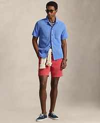 Polo Ralph Lauren Men's Waffle-Knit Short-Sleeve Shirt