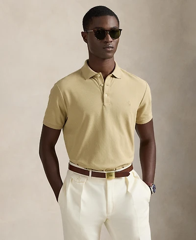 Polo Ralph Lauren Men's Slim-Fit Honeycomb Mesh Polo Shirt