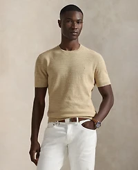 Polo Ralph Lauren Men's Textured Lightweight Sweater T-Shirt