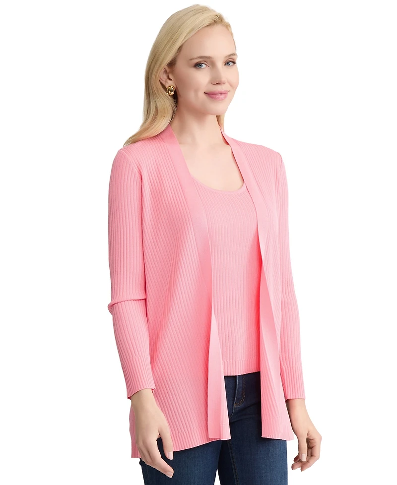 Jones New York Women's Sutton Long-Sleeve Cardigan