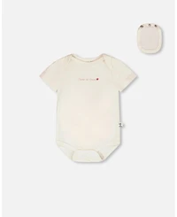 Deux par Baby Girl Evolutive Cotton Jersey Onesie