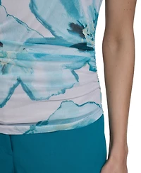 Calvin Klein Women's Crewneck Short-Sleeve Top