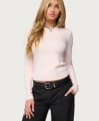 Edikted Women's Kiyan Long Sleeve T Shirt