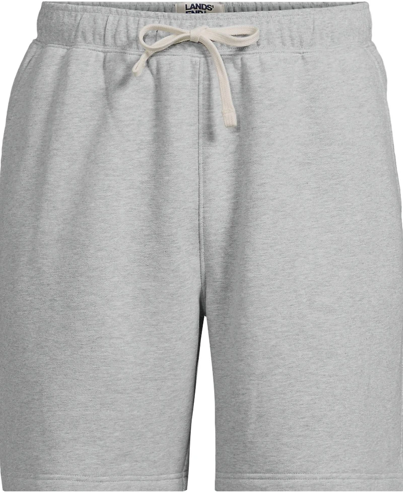 Lands' End Men's Serious Sweats Sweatshort with Zip Pocket