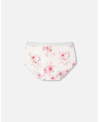 Deux par Girl Cotton Boy short Panty Printed Flowers - Toddler|Child