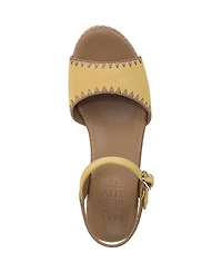 Naturalizer Women's Della Strappy Wedge Heel Sandals