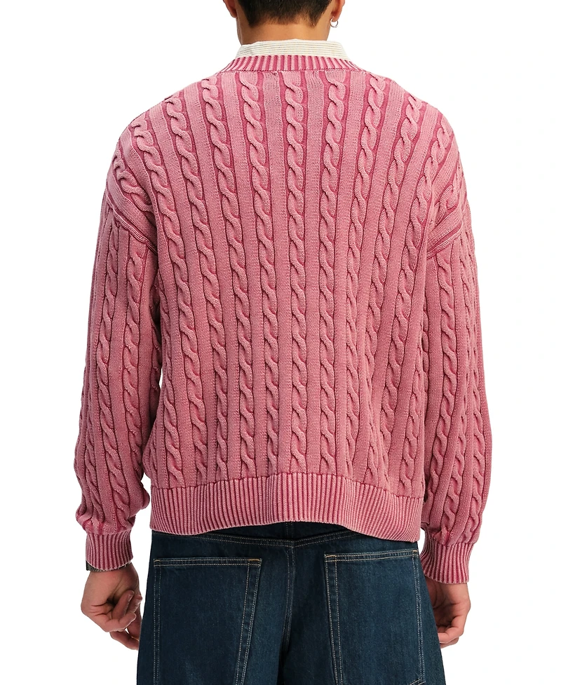 Cotton On Men's Regular-Fit Crewneck Knit Sweater