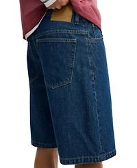Cotton On Men's Baggy Patch Pocket Denim Shorts