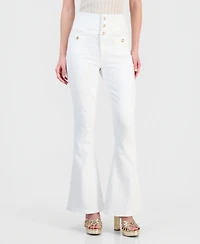 Guess Women's Kaira High Rise Flare Jeans