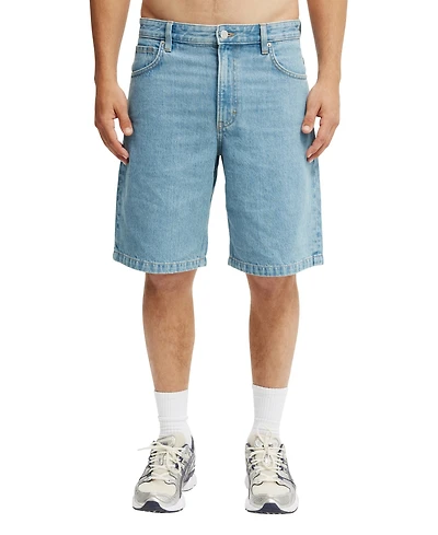 Cotton On Men's Baggy Denim Shorts