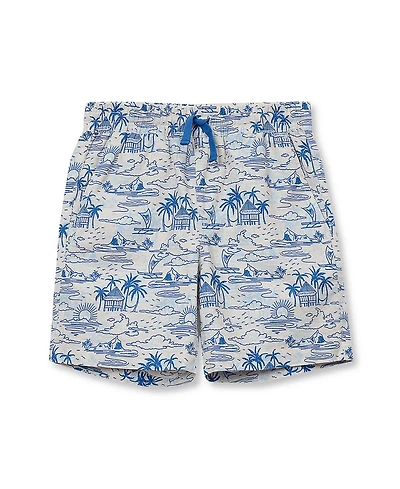 Lands' End Boys Linen Slub Shorts