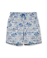 Lands' End Boys Linen Slub Shorts