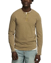 Lucky Brand Men's Crewneck Pull-On Henley Shirt