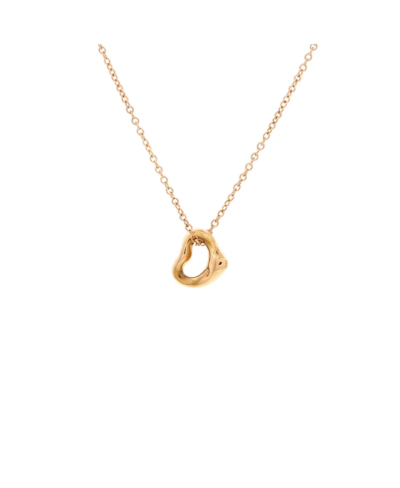 Pre-Owned Tiffany & Co Elsa Peretti Open Heart Pendant Necklace