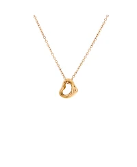Pre-Owned Tiffany & Co Elsa Peretti Open Heart Pendant Necklace