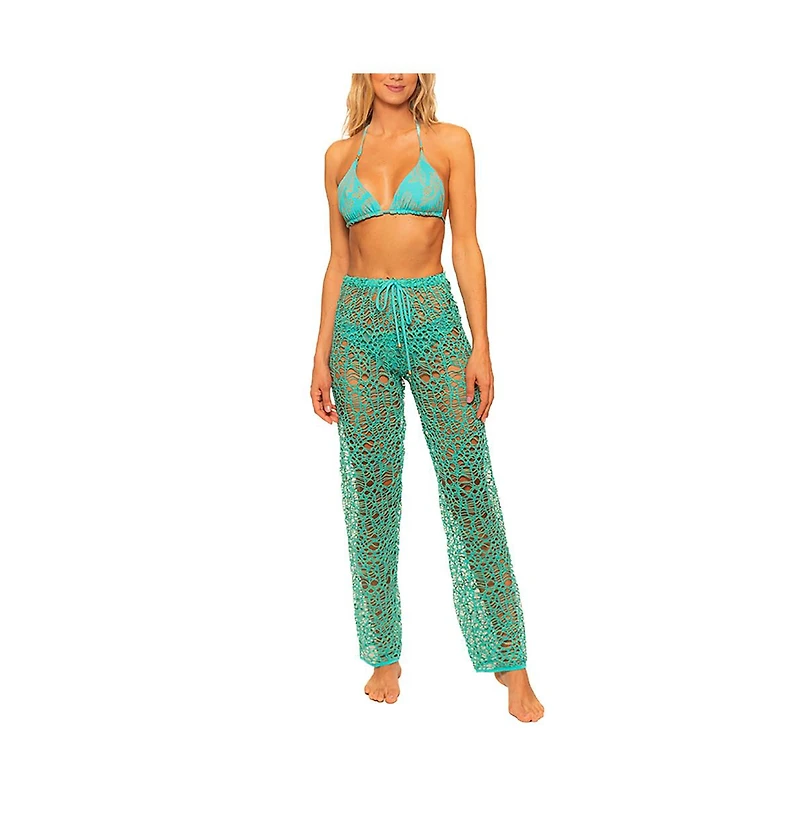 Guria Beachwear Women's Sea Strings Macrame Pants Cover-ups