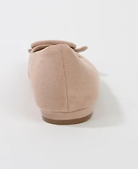 Berness Womens Rhianna Pointed Skimmer Flat