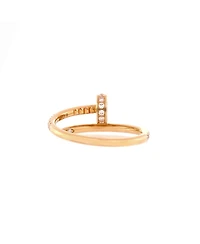 Pre-Owned Cartier Juste un Clou Paved Ring