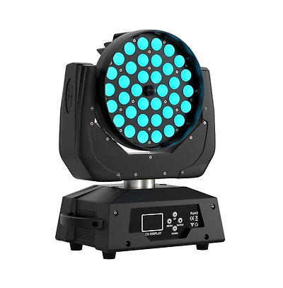 Artudatech 360W Rgbw Moving Head Stage Light with Auto Zoom, Full Dmx Control for Events & Performances
