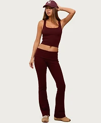 Edikted Women's Linda Ribbed Scoop Neck Tank Top