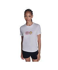 Converse Women's Flower Grid T-Shirt