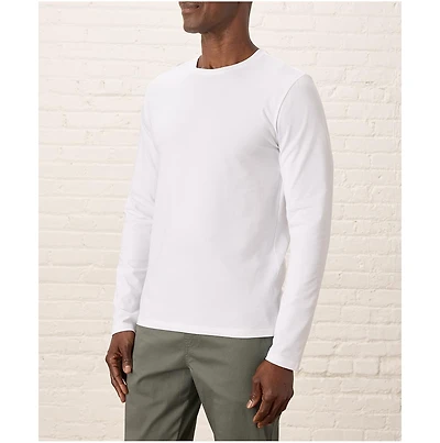 Pact Men's Luxe Signature Slim Long Sleeve Tee Made With Organic Cotton