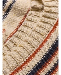 Celtic & Co. Women's Donegal Broken Stripe Sweater