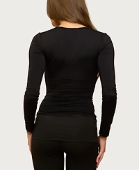 Edikted Women's Coretta Long Sleeve Bodysuit