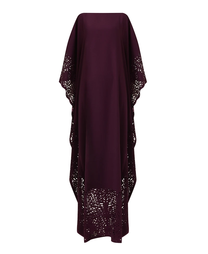 Leem Women's Laser-Cut Kaftan Dress