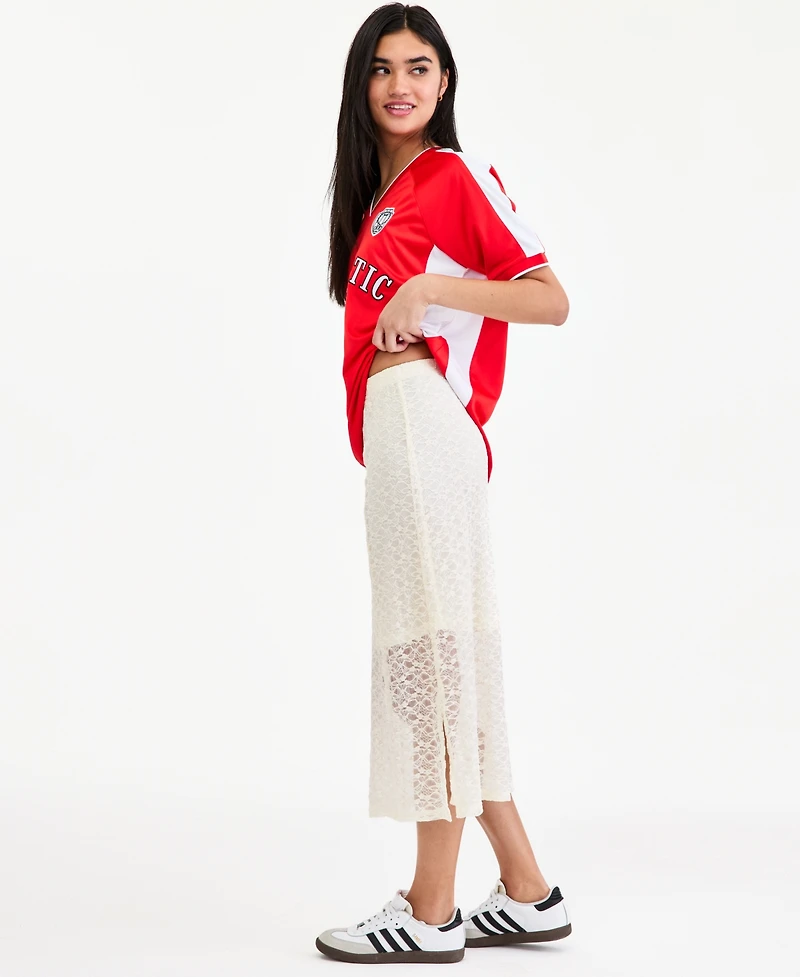 Bar Iii Women's Lace A-Line Skirt, Macy's Exclusive