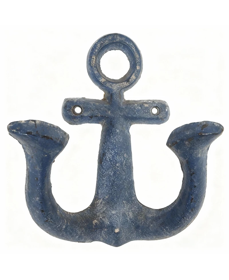 Yigii 4 Piece Metal Anchor Wall Hooks for Coats Hats