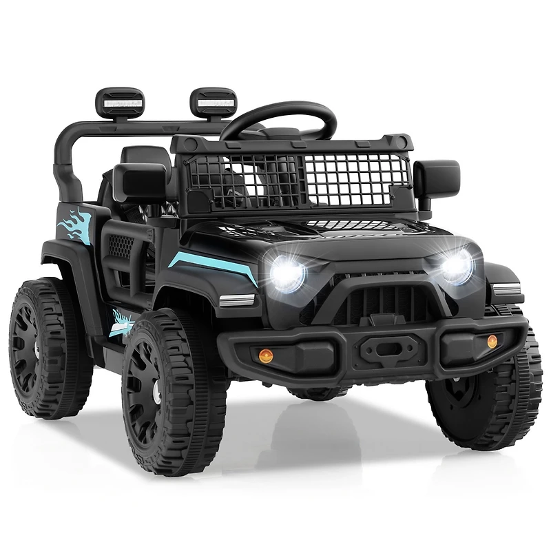 Slickblue 12V Kids Ride-On Truck Battery Powered Electric Vehicle