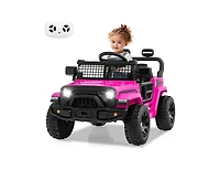 Slickblue 12V Kids Ride-On Truck Battery Powered Electric Vehicle