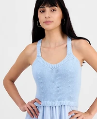 And Now This Womens' Crochet Top Maxi Dress, Macy's Exclusive