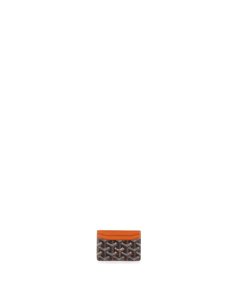 Pre-Owned Goyard Saint Sulpice Card Holder Coated Canvas