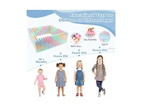 Slickblue Educational Building Blocks Toy Set for Toddlers, 64 Pieces