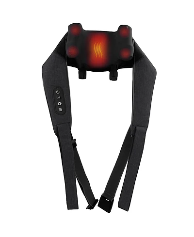 Miko Wave Heated Neck & Back Massager with Heat, Cordless and Hands-Free