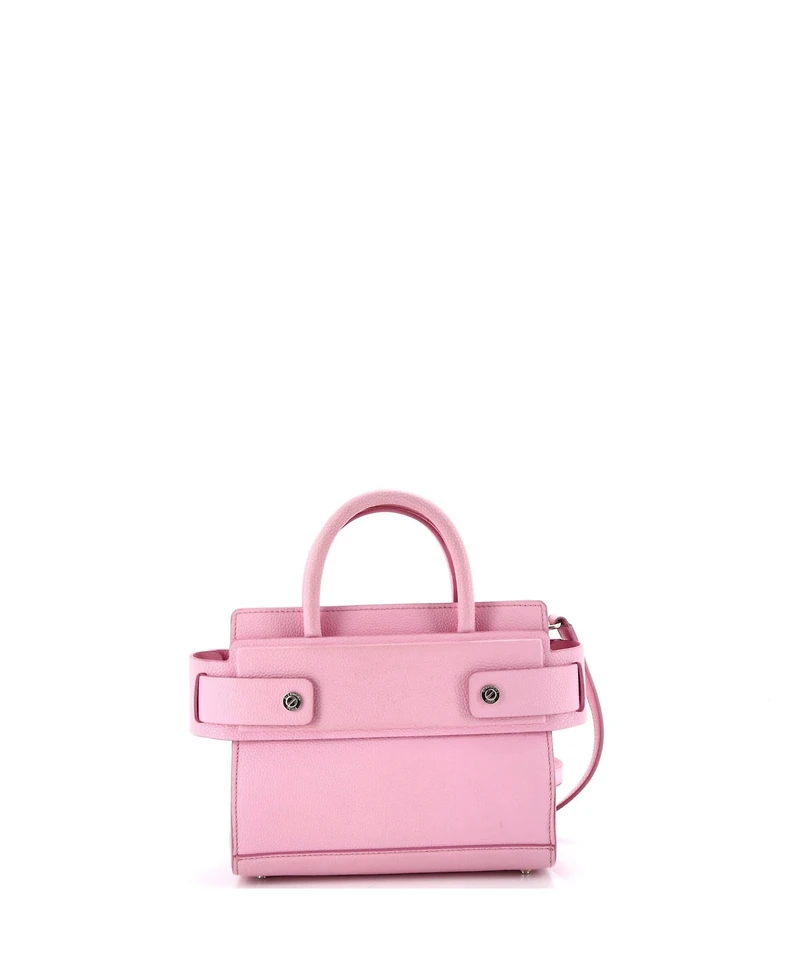 Pre-Owned Givenchy Mini Horizon Satchel Leather