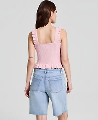 And Now This Women's Pointelle Knit Sleeveless Top, Macy's Exclusive